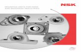 MOUNTED UNITS FOR FOOD AND BEVERAGE … Table of Contents NSK Mounted Units - Solutions for all of your Food and Beverage Needs 3 NSK Corrosion Resistant Mounted Ball Bearings ...