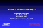 WHAT’S NEW IN SPARQ 2? - Employment and Training ... Materials/30/What's...WHAT’S NEW IN SPARQ 2? Rose Pritchard, MPR ... SPARQ 2: What’s New DIFFERENCES WITH DCS (cont’d):