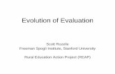 Evolution of Evaluation - Center For Global … qnty / qlty no leakage / substitute improved nutrition outcome Policy -ment Impacts when mother participated -0.1-0.05 0 0.05 0.1 0.15