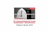 Transnational Law Summer Institute - King's College London … ·  · 2017-06-22ivana.isailovic@ulb.ac.be ... Legal Education (Rechtswissenschaftsdidaktik) ... Microsoft Word - Fellows2.docx
