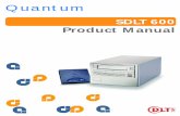 SDLT 600 Product Manual - Oracle Help Center 600 Product Manual iv User Manual Statements for Class A Equipment (Internal SDLT 600 Tape Drive System) This equipment generates, uses