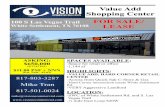 Value Add Shopping Center - Vision Commercial Real … $920.00 Parking Lot $680.00 Security $1,550.00 Fire Protection $270.63 Trash Removal $0.00 Exterior Maintenance & Porter $540.00