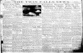 mTHE TWIN FALLS NEWSnewspaper.twinfallspubliclibrary.org/files/Twin-Falls...- puhUe tfMl and seal of soroo dento'of-thla commvtiHy but be ' vWics they would keep their bands .off the