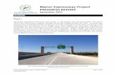 Manor Expressway Project PROGRESS REPORT Expressway Project Progress Report Page 1 of 30 ... Springdale Road to Chimney Hill Boulevard, construction of the eastbound mainlanes from