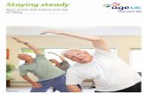 Keep active and reduce your risk of falling - Age UK active and reduce your risk of falling. Information and advice you need to ... • slowly and repeatedly rising to a standing position