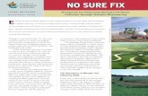 No sure fix - UCS: Independent Science, Practical Solutions · No sure fix. I S S U E B R I E ... xcess nitrogen fertilizer applied to farm fields pollutes our air and water and contributes