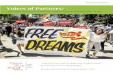 Voices of Partners - Home - California Endowment OF PARTNERS | 2017 4 The statement by TCE that community matters, that community engagement matters, that youth engagement matters,