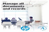 Brochure Manage all documents and recordskapish.com.au/.../hprm/HP_Records_Manager_Brochure.pdfHTML5 technologies, the HP Records Manager web interface automatically responds to different