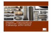 Keeler Decorative Cabinet Hardware Catalog 2011-2012downloads.keelerproducts.com/public/Keeler... · TM Decorative Cabinet Hardware Catalog 2011-2012. 2 ... 1893 was a banner year