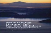 Maintaining Natural BC: Selected Law Reform … Maintaining Natural BC: Selected Law Reform Proposals Maintaining Natural BC for Our Children Selected Law Reform Proposals Edited by