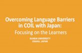 Overcoming Language Barriers in COIL with Japan: …coil.suny.edu/sites/default/files/overcoming_the_language_barrier.pdfOvercoming Language Barriers in COIL with Japan: ... WeChat