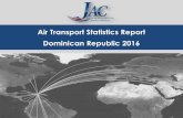 Air Transport Statistics Report Dominican Republic 2016 Transport... · 2 Air Transport Statistics Report – Dominican Republic 2016 Country Profile The Dominican Republic is located