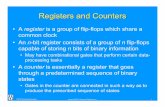 Registers and Counters - courses.muscedere.comcourses.muscedere.com/8821701/88-217-Ch6.pdfto form a four-bit data storage register ... the initial contents of register B are shifted