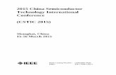2015 China Semiconductor Technology International Conference (CSTIC …toc.proceedings.com/26740webtoc.pdf ·  · 2015-08-132015 China Semiconductor Technology International Conference