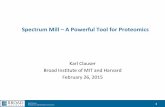 Spectrum Mill A Powerful Tool for Proteomics - Agilent · Spectrum Mill – A Powerful Tool for Proteomics ... fragment z assignment). • Product ion mass tolerance in ppm or Da.