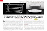 Stillpoints ESS Equipment Rack, Ultra 5 Isolator, LPI LP ... Review.pdf · Stillpoints sent me a set of its new Ultra 5 isolators, ... Full-Round Tube Traps. ... Politics” from