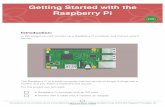 Getting Started with the Raspberry Pi – Code Club · Getting Started with the Raspberry Pi Introduction: In this project you will connect up a Raspberry Pi computer and find out
