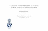 Exploiting compositionality to explore a large space …duvenaud/courses/csc2541/slides/...Exploiting compositionality to explore a large space of model structures Roger Grosse Dept.