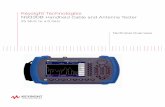 Keysight Technologies N9330B Handheld Cable and … · The Keysight U2000 USB sensors require no external power supplies and with internal zeroing eliminate the need for external