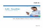 UNIVERGE SV9100 UC Suite Web Client User’s Guide · SV9100 UC Suite Web Client User’s Guide i ... 1-66 Creating Buddy Lists ...  To log in: 1.