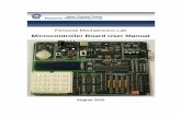 Microcontroller Board User Manual - api.ning.comapi.ning.com/files/akdAuNDV-sXzdNECDIAshqQT*YC*IZW68Drf35ZIfL…Personal Mechatronics Lab . Microcontroller Board User Manual . ...