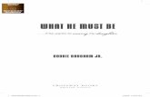What he Must Be - Westminster Bookstore MultIgeneratIonal oBject lesson Several years ago, my family had the privilege of building our first home. People warned us that the experience