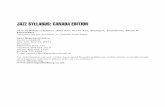 JAZZ SYLLABUS: CANADA EDITION - ABRSM: Home ·  · 2005-10-04JAZZ SYLLABUS: CANADA EDITION Jazz Syllabus: Clarinet, Alto Sax, Tenor Sax, ... The 1999 launch of our ﬁrst jazz exams