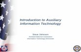Introduction to Auxiliary Information Technologytdept.cgaux.org/ntrain2013/itg/itintro.pdfIntroduction to Auxiliary Information Technology ... General-purpose report generator for