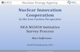 Nuclear Innovation Cooperation - Nuclear Energy Agency · Nuclear Innovation Cooperation ... concrete, polymers, others. - New ... - Critical Zero Power Facilities - Research Reactors