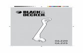 GL225UK - BLACK+DECKERservice.blackanddecker.de/PDMSDocuments/EU/Docs//docpdf/...Use only the appropriate type of Black & Decker cutting line. Never use metal cutting line or fishing
