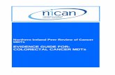 NI Colorectal Evidence Guide final - cancerni.net Colorectal Evidence Guide final.pdfThis evidence guide has been developed ... the review of colorectal cancer services in England