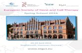 European Society of Gene and Cell Therapy Spring School 2016 Spring School/2016_Hannover/201… · European Society of Gene and Cell Therapy Spring School 2016 20-22 April 2016 Stephansstift,