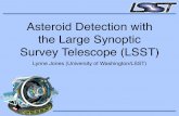 Asteroid Detection with the Large Synoptic Survey ... Detection with the Large Synoptic Survey Telescope ... giant planet migration ... 8/3/2015 • Retrograde objects