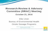 Research Review & Advisory Committee (RRAC) Meeting55 –12:00 Closing comments, next meeting, and adjournment. Introductions & Housekeeping ... Long-term Average Nitrate Concentrations