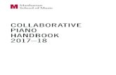 COLLABORATIVE PIANO HANDBOOK 2017–183fv92513fnvf2m1ou93dy4td-wpengine.netdna-ssl.com/wp-content/... · Let this handbook guide you to ... •All major and melodic minor scales:
