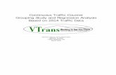 Continuous Traffic Counter Grouping Study and Regression Analysis …vtrans.vermont.gov/sites/aot/files/planning/documents/... ·  · 2016-07-06Grouping Study and Regression Analysis