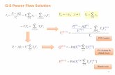 G S Power Flow Solution - Department of Electrical ...web.eecs.utk.edu/~kaisun/ECE421/ECE421_6-PowerFlowAnalysis_3.… · Using the G-S method to find the power flow solution: (a)