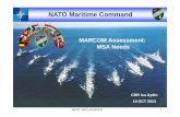 NATO Maritime Command - COE-CSW · NATO UNCLASSIFIED 1 NATO Maritime Command MARCOM Assessment: ... CMF SHADE National ... • INTEL-driven • Integration of Non-NATO
