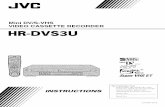 JVC - Appliance Parts | Replacement Water Filters | Lawn ... · JVC Mini DV/S-VHS VIDEO CASSETTE RECORDER ... PRIMESTAR is a registered service mark of ... bookcase or rack unless