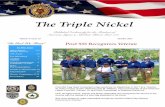 The Triple Nickel - AL Post 555 · The Triple Nickel Published ... Extra Cash, 11) Garden Seeds, 12) Flashlights, 13) Warm Clothes, 14) 2 ... Preposition wreaths Set up chairs, ...