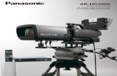 Studio Handy Camera - Panasonic€¦ ·  · 2015-03-06The newly developed AK-HC3800 Studio Handy Camera is ... processing within the DSP produces highly detailed, ... This function