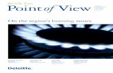 Middle East Point of View - Deloitte · Point of View |Deloitte & Touche (M.E.) ... control to the banks. The Middle East takes a ... the 2009 index showed Qatar, ...