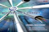 WESTERN TUBE & CONDUIT - uiecable.com Tube.pdf · • ANSI C80.1 (American National Standards Institute) “American National Standard for Electrical Rigid Metal Conduit - Steel”.