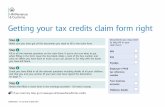 Getting your tax credits claim form right (TC600 Notes) · You must claim as a couple if you’re married, ... This form is machine read. ... • write neatly inside the boxes using