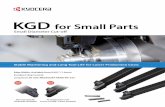 KGD for Small Diameter Cut-off for Small Parts ... KGD Cut-off for Small Parts ... Shock Resistance 1 2 3. 4 Bottom Cutting Shape of PF/PM Chipbreaker NEW NEW