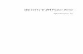 IEC 60870-5-104 Master Driver - Kepware ChannelSetup TheCommunicationsdialogisusedtospecifythedestinationhostandportforcommunicationwithanIEC 60870-5-104device.