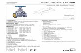 - Powerflo … ECOLINE-GT 15… ·  · 2015-08-15Buttweld ends per ASME 816.25 Other variants Remarks Ecol-ine globe valve type series booklet no.