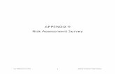 APPENDIX 9 Risk Assessment Survey - FEFPA Performing Vulnerability...APPENDIX 9 Risk Assessment Survey . ... (Pawn shops, sporting goods ... YES NO Is non-slip material installed on