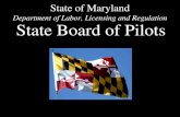 Department of Labor, Licensing and Regulation State Board ...onlinepubs.trb.org/onlinepubs/conferences/2014/HSCAMSC/19.Robert... · State of Maryland Department of Labor, Licensing