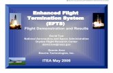 Enhanced Flight Termination System (EFTS) - NASA · Enhanced Flight Termination System (EFTS) ... -Record and monitor of transmitted signal for post mission data reduction ... Tyndall